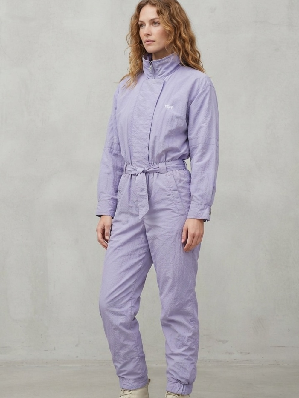 Ditrani Sz 8 Vintage 80โs Lilac Purple Full Snowsuit